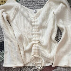 Elegant Cream Sweater